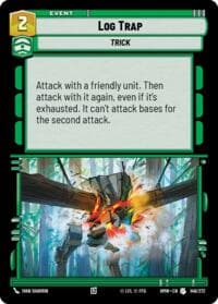 Log Trap - Homeworlds - Star Wars: Unlimited card