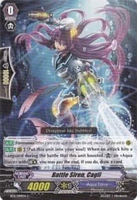 Battle Siren, Cagli - BT11: Seal Dragons Unleashed - Cardfight Vanguard card