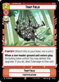 Trap Field - Homeworlds - Star Wars: Unlimited card