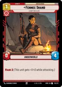 Fennec Shand - A Ship For A Life - Homeworlds - Star Wars: Unlimited card