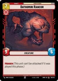 Dathomiri Rancor - Homeworlds - Star Wars: Unlimited card