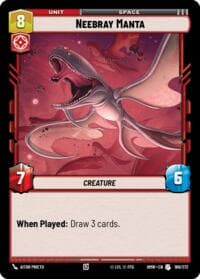 Neebray Manta - Homeworlds - Star Wars: Unlimited card