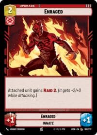 Enraged - Homeworlds - Star Wars: Unlimited card