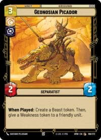 Geonosian Picador - Homeworlds - Star Wars: Unlimited card