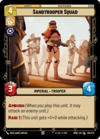 Sandtrooper Squad - Homeworlds - Star Wars: Unlimited card