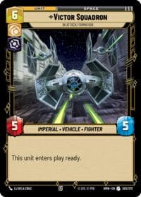 Victor Squadron - In Attack Formation - Homeworlds - Star Wars: Unlimited card
