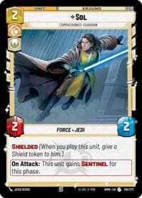 Sol - Compassionate Guardian - Homeworlds - Star Wars: Unlimited card