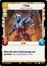 Tech - I Thought It Was Obvious - Homeworlds - Star Wars: Unlimited card