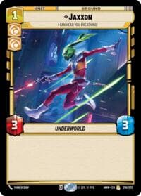 Jaxxon - I Can Hear You Breathing! - Homeworlds - Star Wars: Unlimited card