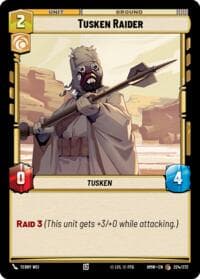Tusken Raider - Homeworlds - Star Wars: Unlimited card