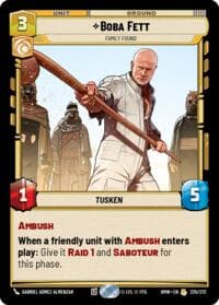 Boba Fett - Family Found - Homeworlds - Star Wars: Unlimited card