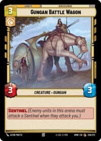 Gungan Battle Wagon - Homeworlds - Star Wars: Unlimited card