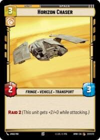 Horizon Chaser - Homeworlds - Star Wars: Unlimited card