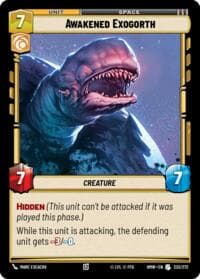 Awakened Exogorth - Homeworlds - Star Wars: Unlimited card