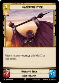 Gaderffii Stick - Homeworlds - Star Wars: Unlimited card