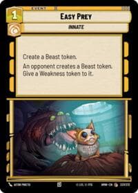 Easy Prey - Homeworlds - Star Wars: Unlimited card