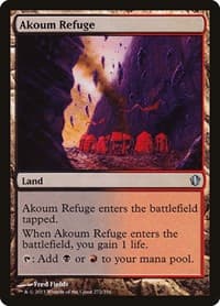 Akoum Refuge - Commander 2013 - Magic: The Gathering card