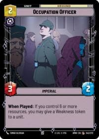 Occupation Officer - Homeworlds - Star Wars: Unlimited card