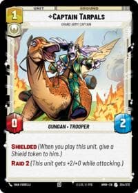 Captain Tarpals - Grand Army Captain - Homeworlds - Star Wars: Unlimited card