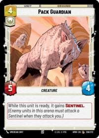 Pack Guardian - Homeworlds - Star Wars: Unlimited card