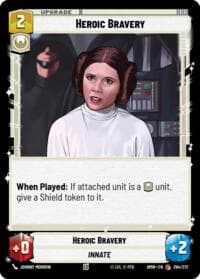 Heroic Bravery - Homeworlds - Star Wars: Unlimited card