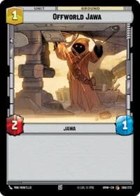Offworld Jawa - Homeworlds - Star Wars: Unlimited card