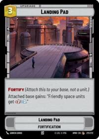 Landing Pad - Homeworlds - Star Wars: Unlimited card