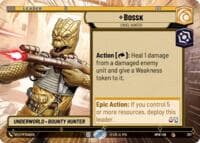 Bossk - Cruel Hunter (Hyperspace) - Homeworlds - Star Wars: Unlimited card