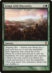 Tempt with Discovery - Commander 2013 - Magic: The Gathering card