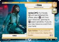 Osha - Haunted By Her Past (Hyperspace) - Homeworlds - Star Wars: Unlimited card