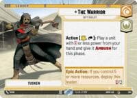 The Warrior - Deft Duelist (Hyperspace) - Homeworlds - Star Wars: Unlimited card