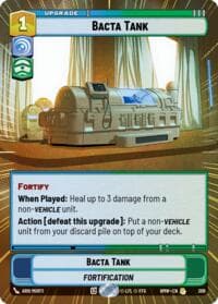 Bacta Tank (Hyperspace) - Homeworlds - Star Wars: Unlimited card
