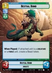 Bestial Bond (Hyperspace) - Homeworlds - Star Wars: Unlimited card