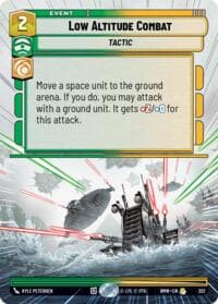 Low Altitude Combat (Hyperspace) - Homeworlds - Star Wars: Unlimited card