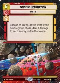 Seismic Detonation (Hyperspace) - Homeworlds - Star Wars: Unlimited card