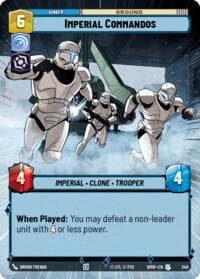 Imperial Commandos (Hyperspace) - Homeworlds - Star Wars: Unlimited card