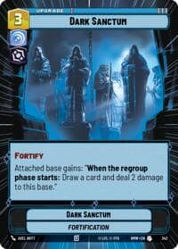 Dark Sanctum (Hyperspace) - Homeworlds - Star Wars: Unlimited card