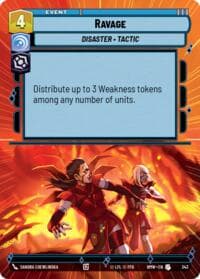 Ravage (Hyperspace) - Homeworlds - Star Wars: Unlimited card