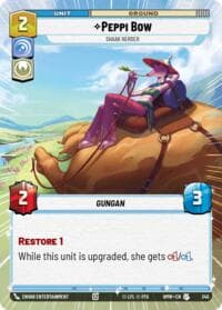 Peppi Bow - Shaak Herder (Hyperspace) - Homeworlds - Star Wars: Unlimited card