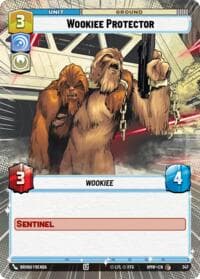 Wookiee Protector (Hyperspace) - Homeworlds - Star Wars: Unlimited card