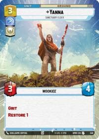 Yanna - Sanctuary Elder (Hyperspace) - Homeworlds - Star Wars: Unlimited card