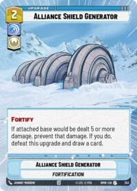 Alliance Shield Generator (Hyperspace) - Homeworlds - Star Wars: Unlimited card