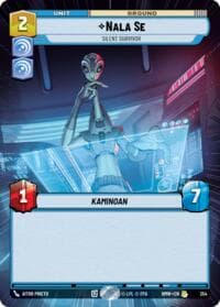 Nala Se - Silent Survivor (Hyperspace) - Homeworlds - Star Wars: Unlimited card