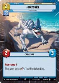 Batcher - Loyal Hound (Hyperspace) - Homeworlds - Star Wars: Unlimited card