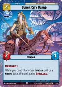 Gunga City Guard (Hyperspace) - Homeworlds - Star Wars: Unlimited card