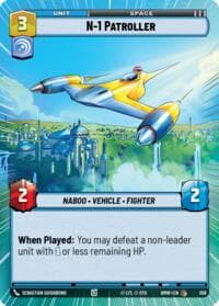 N-1 Patroller (Hyperspace) - Homeworlds - Star Wars: Unlimited card