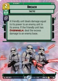 Breach (Hyperspace) - Homeworlds - Star Wars: Unlimited card