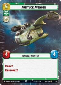 Auzituck Avenger (Hyperspace) - Homeworlds - Star Wars: Unlimited card