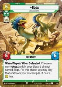 Boga - Loyal Varactyl (Hyperspace) - Homeworlds - Star Wars: Unlimited card