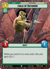 Child of Dathomir (Hyperspace) - Homeworlds - Star Wars: Unlimited card